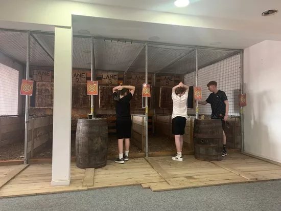Angle Axe Throwing