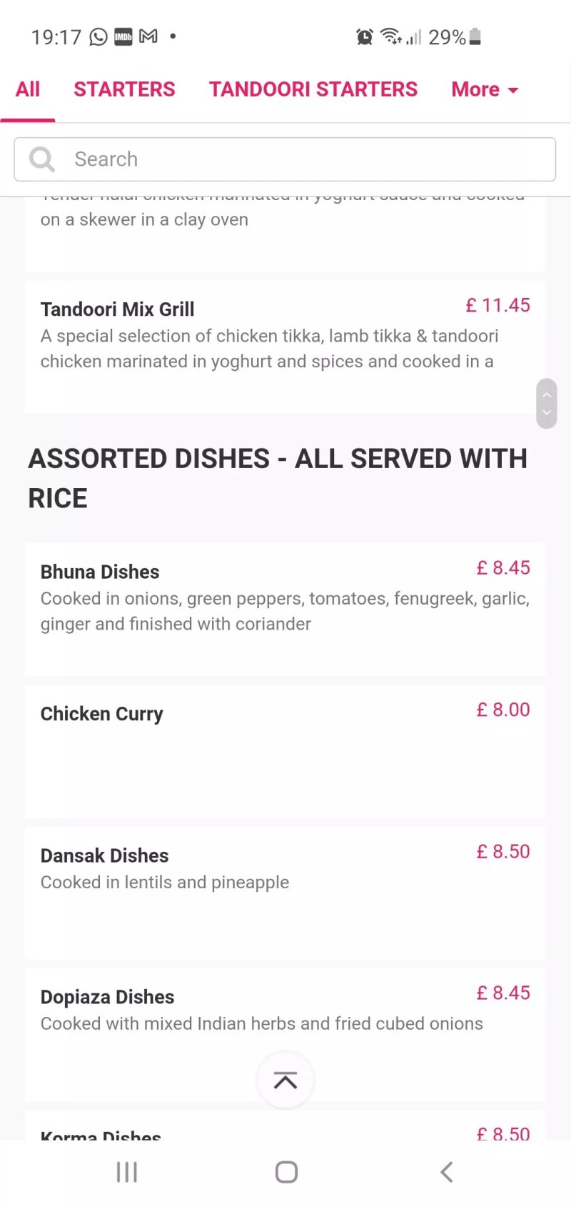 Chilli's Indian Restaurant