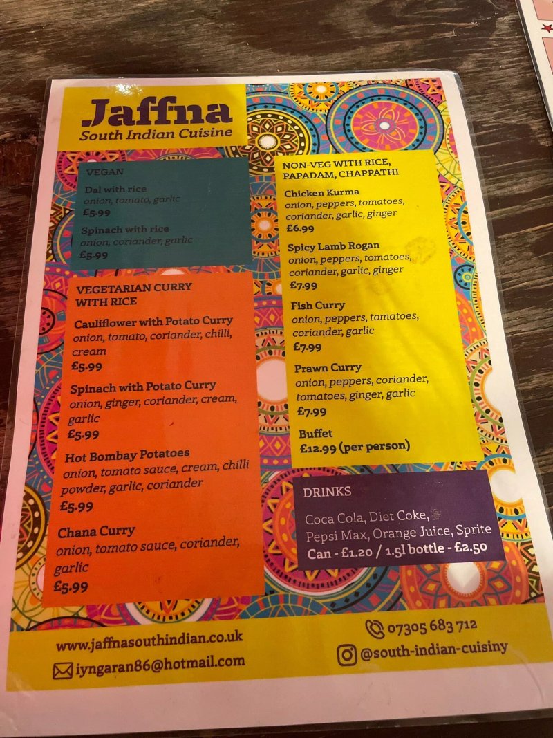 Jaffna South Indian Cuisine
