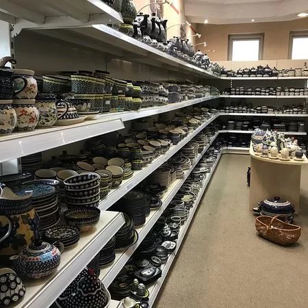 BOLESLAWIEC Ceramic plant - flagship store