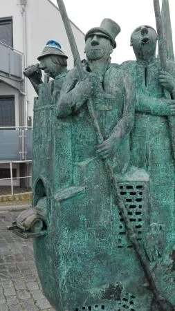 Skulpturengruppe "Zeitreise"