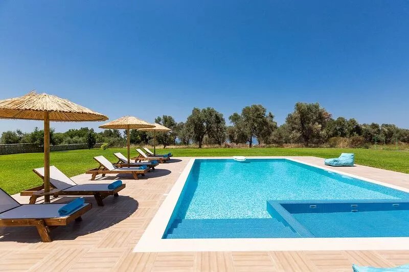 Brand new Villa, Amazing sea Views, Total Privacy, 60m2 Pool, Close to Amenities
