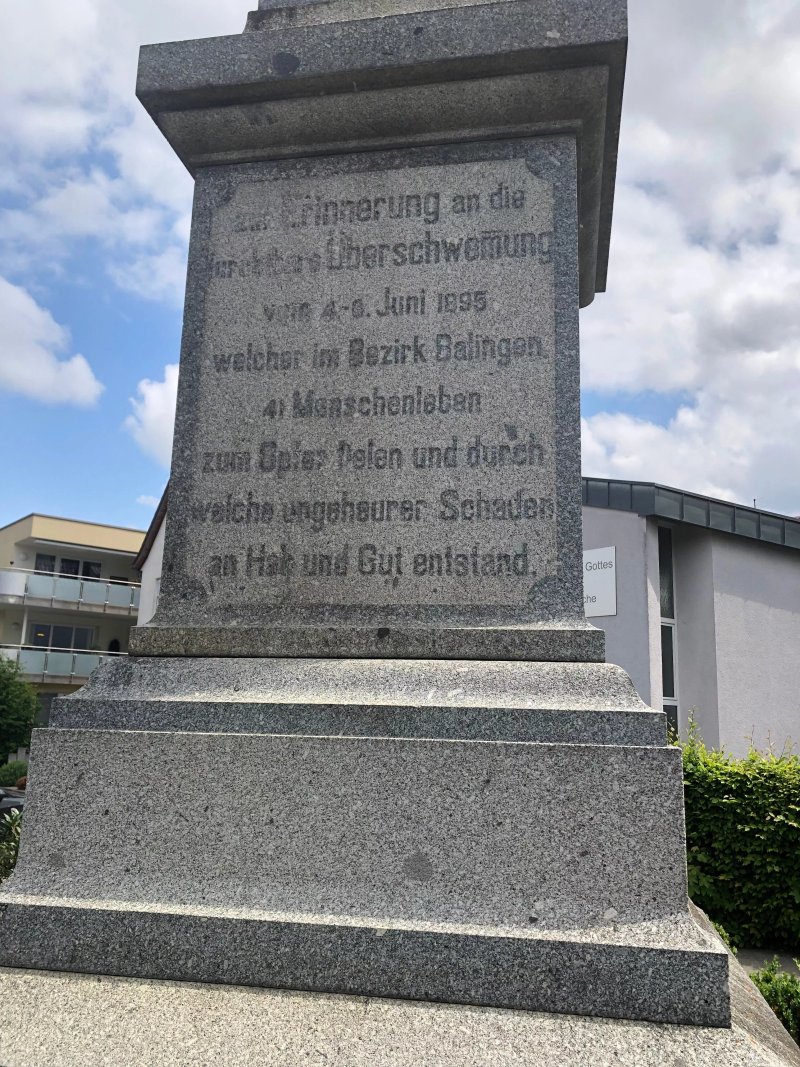 Hochwasserdenkmal Balingen