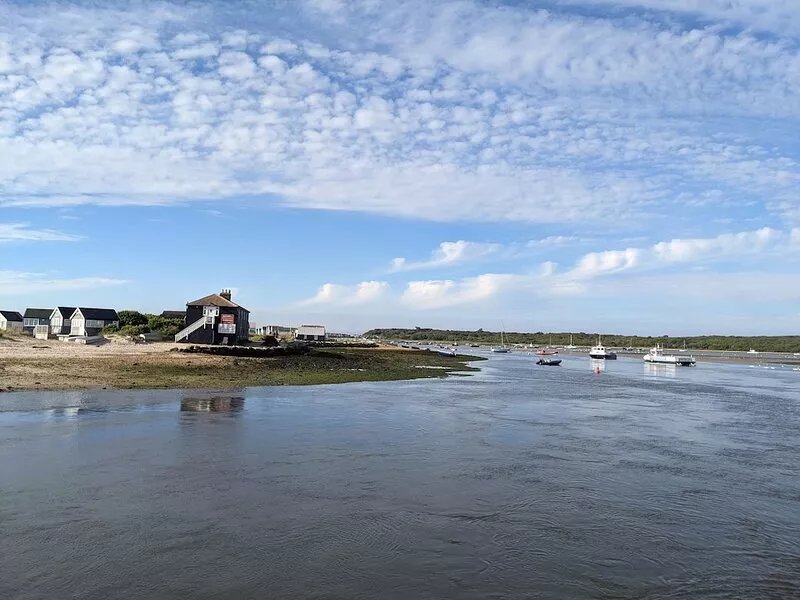 Mudeford flat near Beach and Quay