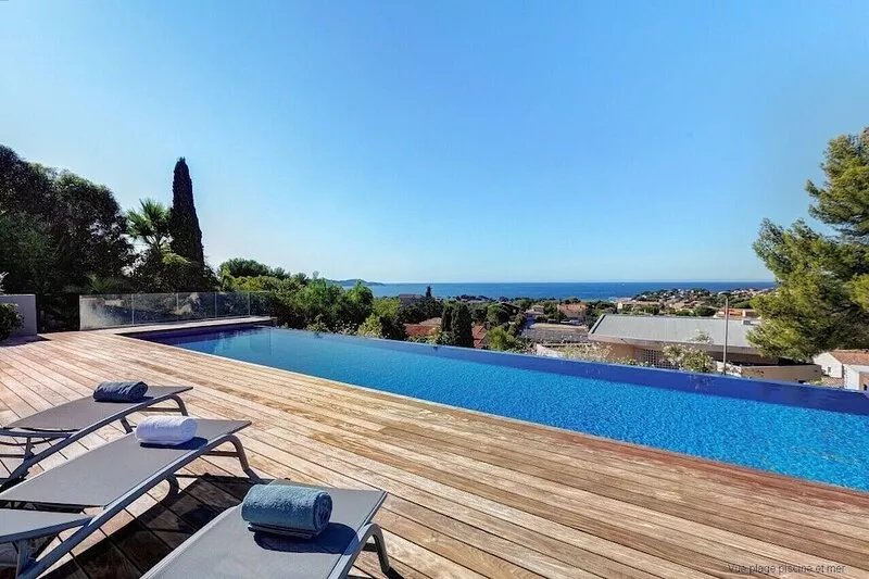 5* apartment in Villa prestige sea view swimming pool 17x4 exclusive Air