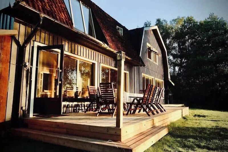 Villa Vegby - solitary lakeside with private jetty