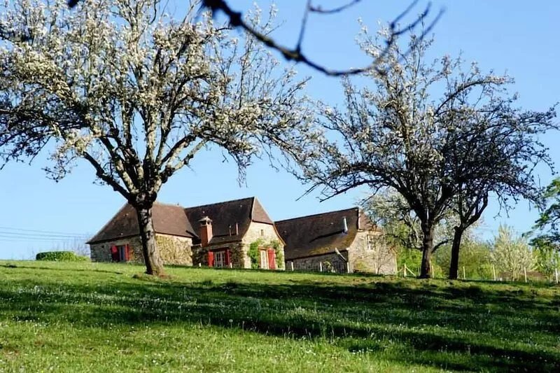 Charming cottage, private turquoise pool, PLAZAC-prox. treasures of Périgord
