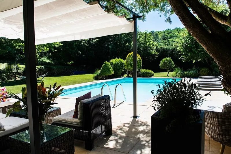 Beautiful Country Home in Large Grounds with Woods Leat and Heated Swimming Pool