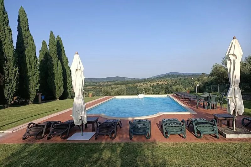 Farmhouse Podere Tresa border Umbria and Tuscany for families - Private pool
