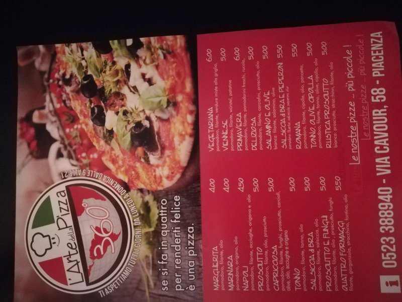 L'Arte della Pizza 360