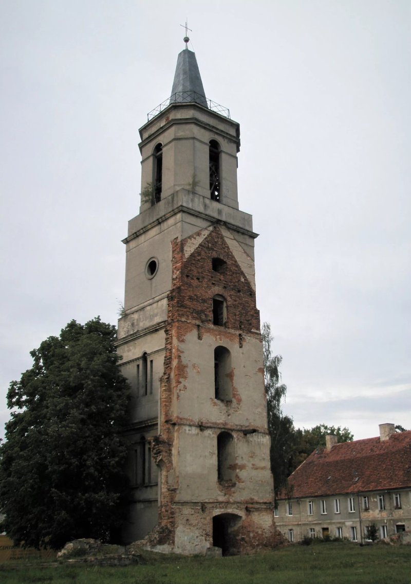 Tower of Evangelic Church in Kozuchow