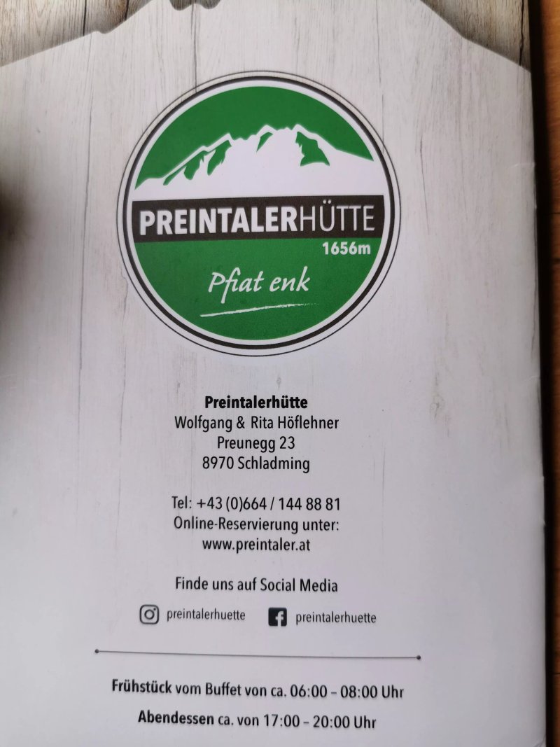 Preintaler Hutte