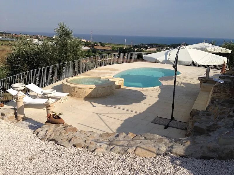 Nuraghe B Typical dwellings - studio apartment - Vista panorámica sul mare