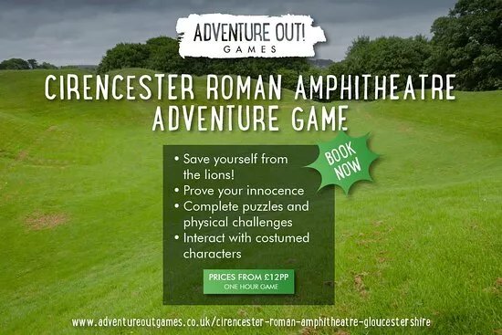 Adventure Out Game Cirencester Roman Amphitheatre