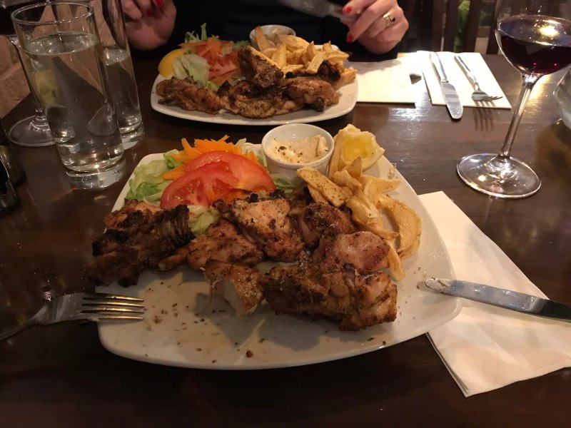 Delicious Greek Yeeros