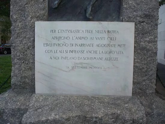 Monumento all’Aviatore - Caduti dell'Aria