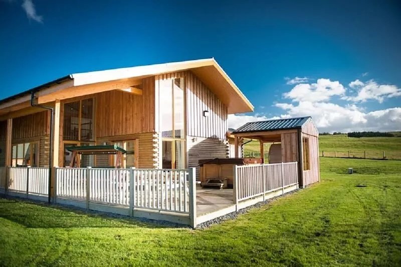 Aurae Lodge, luxury highland log cabin