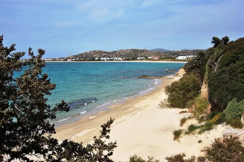 Cycladic villa in the most beautiful site of Naxos