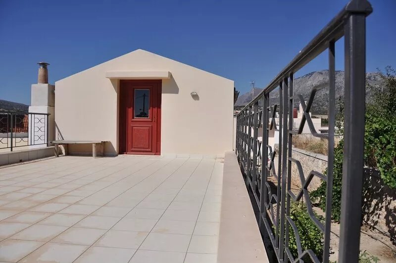 Traditional stand-alone spacious stone house in a small village