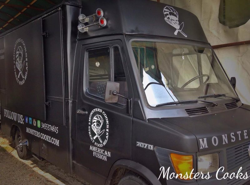 Monsters Cooks Street Food Milan