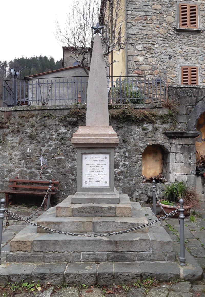 Monumento Ai Caduti Del Paese Di Calamecca