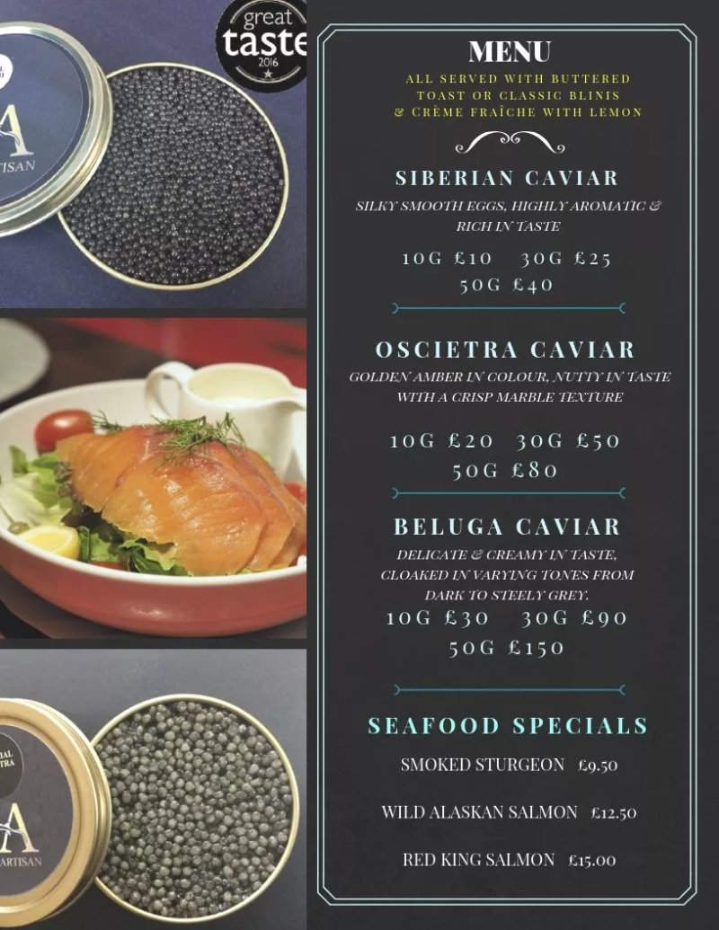 Caviar Artisan Cafe