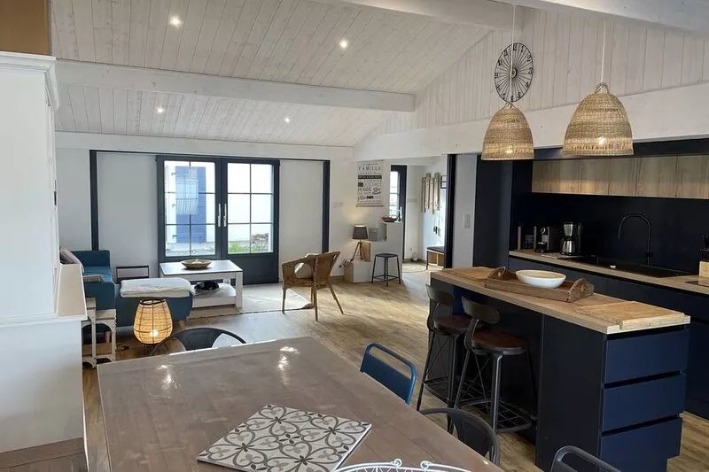 Maison Neuve Écologique au Vieil à 20m de la Plage