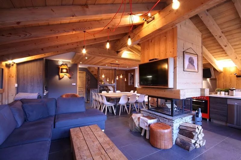 Chalet Brooklyn 15+ /on the slopes/3Valleys/jacuzzi/sauna