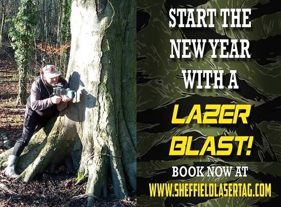 Sheffield Outdoor Lasertag and Paintball games