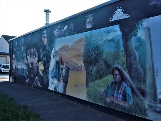 Fresque Christophe Colomb