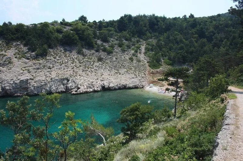 Two bedroom apartment with terrace and sea view Vrbnik, Krk (A-429-a)