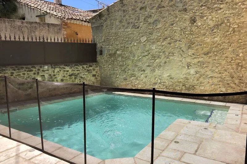 Fully renovated 19th century French house w/ private pool, AC & inner courtyard