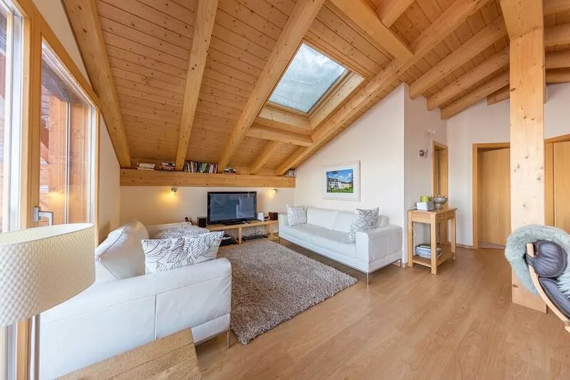 Chalet Nid Blanc wood burning hottub