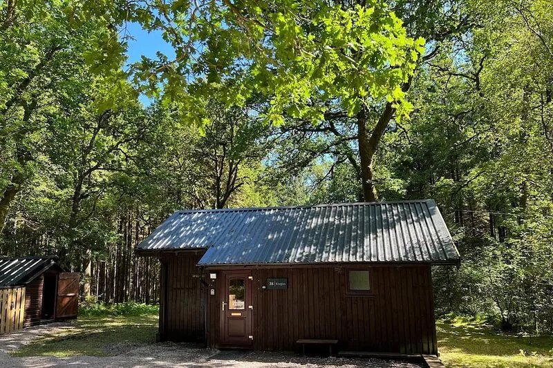 KINGLAS is a charming cabin in a lovely, peaceful location deep in the forest