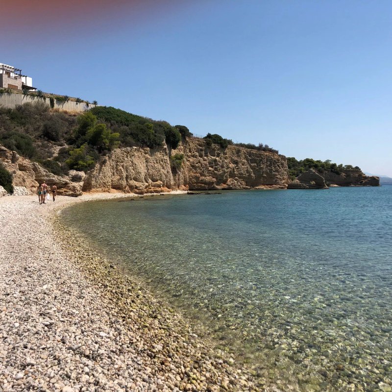 Isthmia Beach Camping