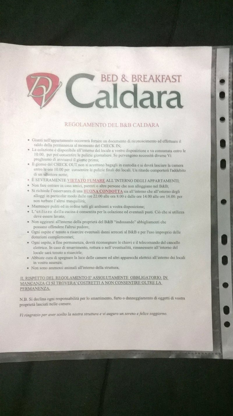 B&b Caldara