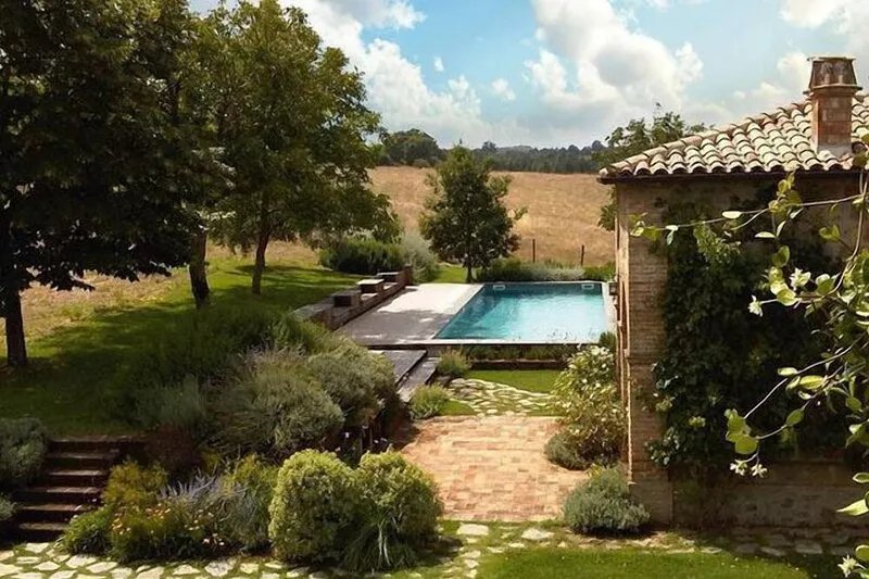 A Stunning Property with Private Pool Tucked into the Umbrian Countryside