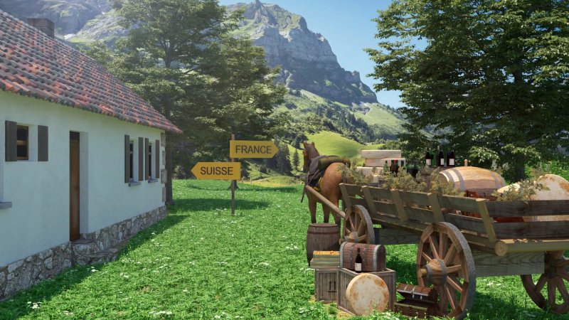 Trapgame Champery