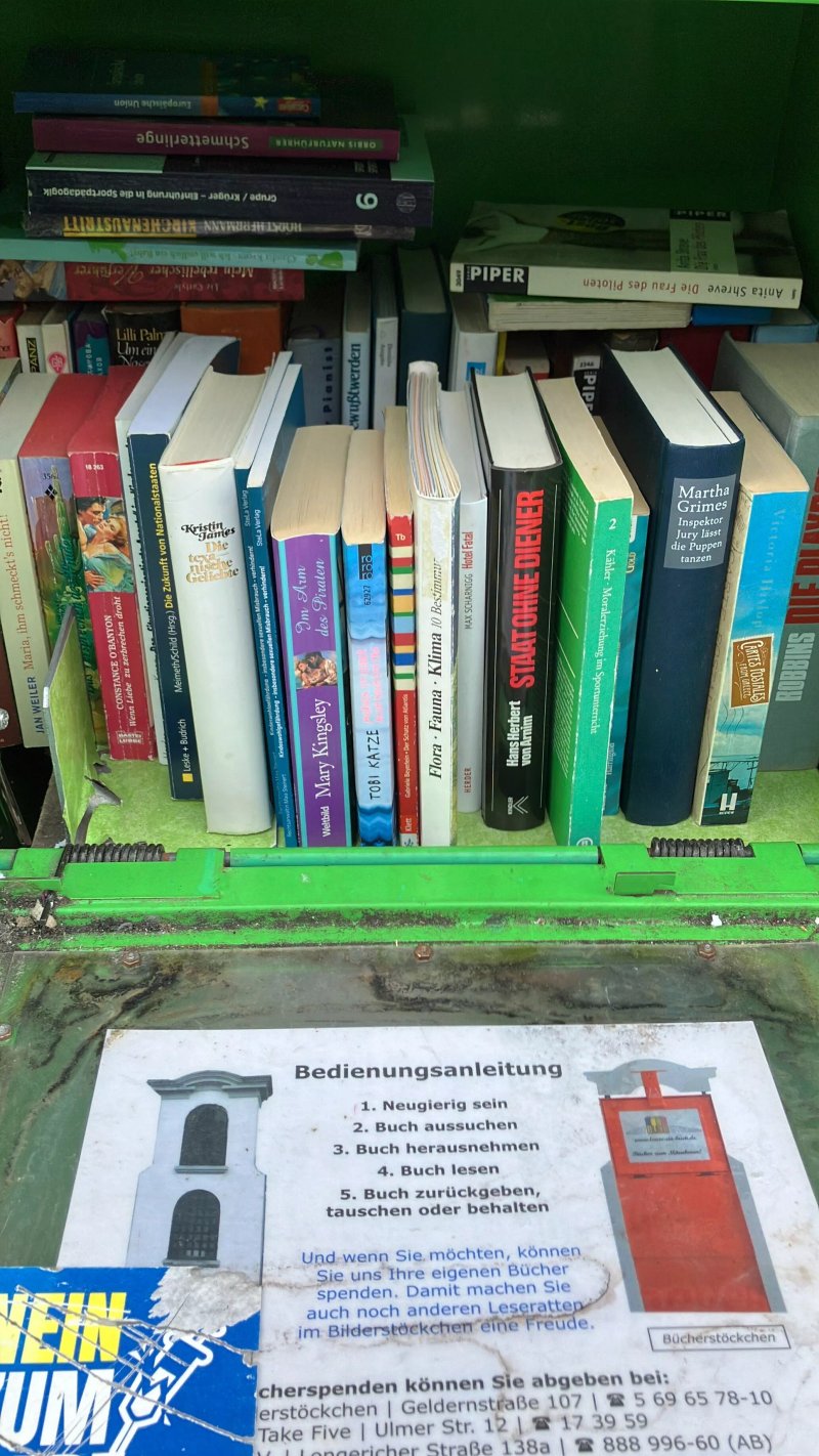 Bucherschrank Escher Strasse