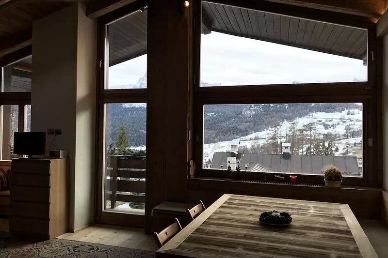 Large beautiful penthouse in Cortina d'Ampezzo