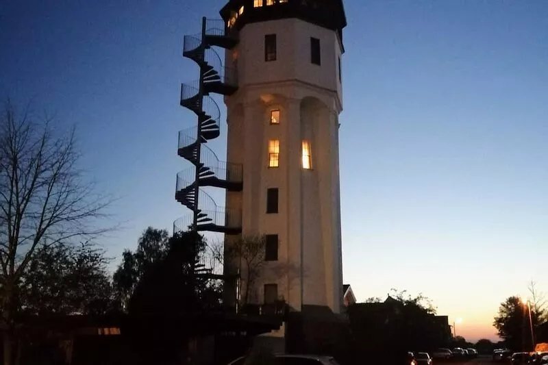 Historic water tower, close to Eifel Nature Park, Phantasialand, Cologne, Bonn