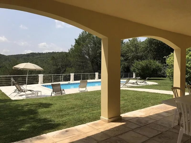Magnificent garden level, private swimming pool, not overlooked, river 100m away