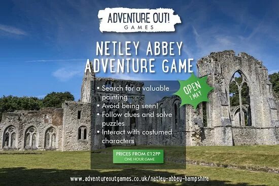 Adventure Out Game Netley Abbey