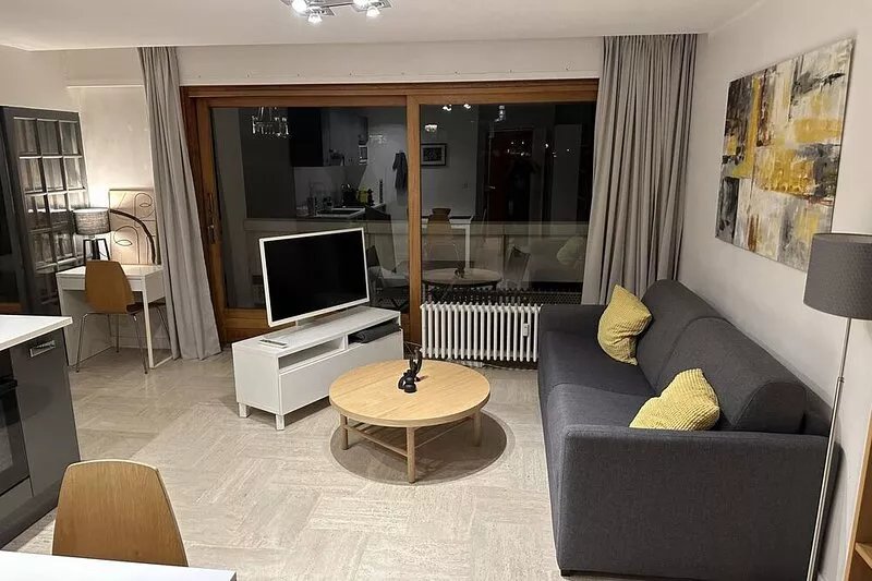 City Heart, sunny terrace with stunning views of the castle of Annecy