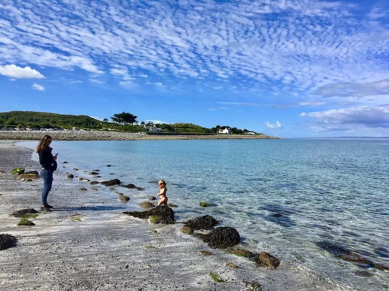 Beautiful 12/14 Bed Farmhouse Lodge overlooking Galway Bay and the Burren Hills