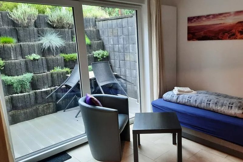 Modern apartment in Köngen with good transport links and gym
