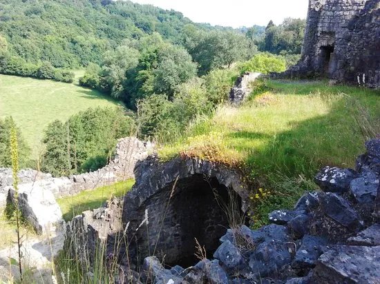 Les ruines du Chateau Fort de Montaigle