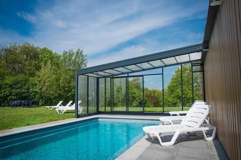 Ardennes holiday home with seasonal private pool