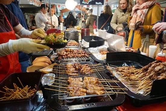 Upmarket Brick Lane Food Hall