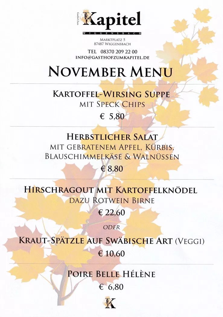 Gasthof Zum Kapitel